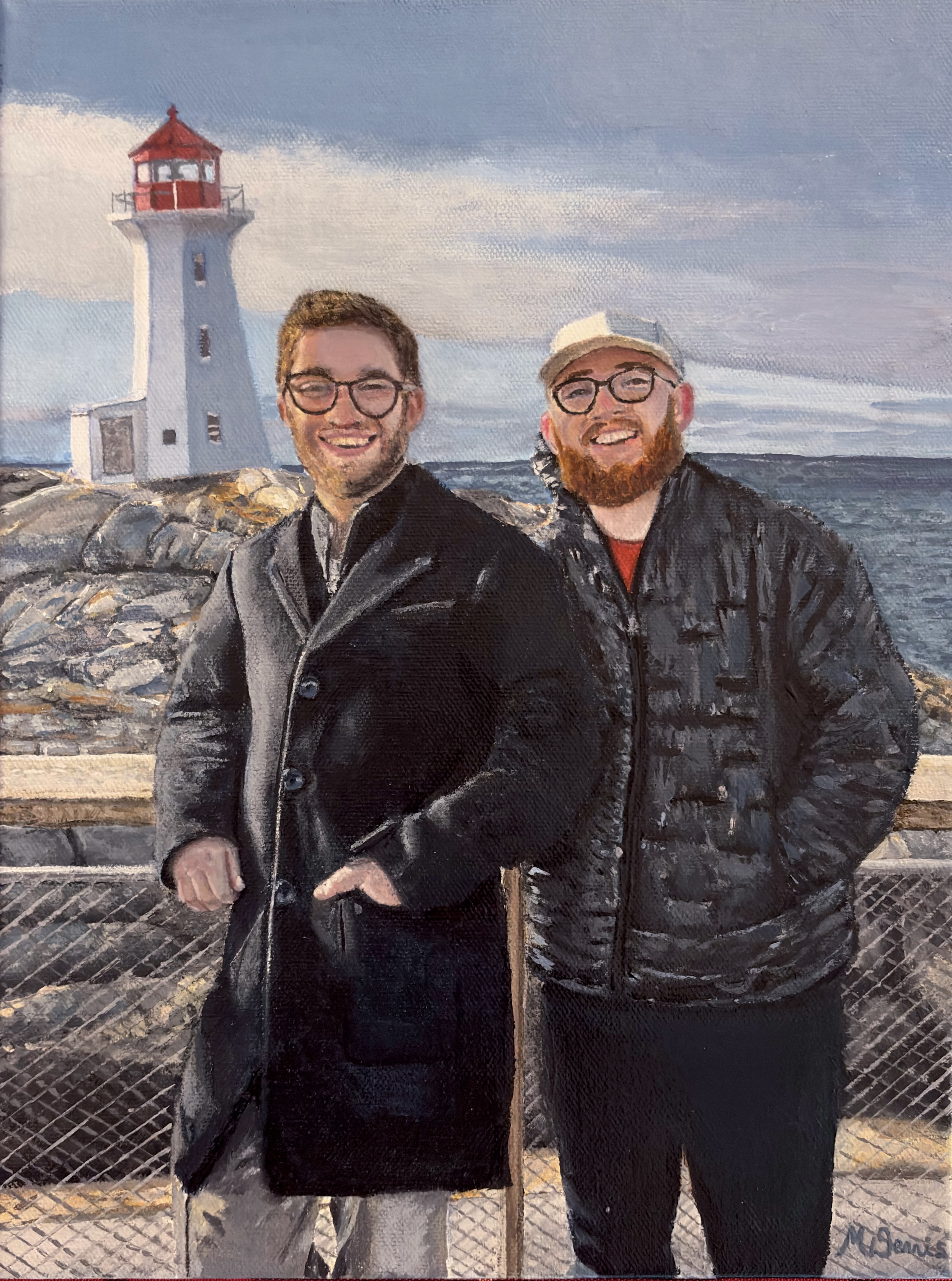 9x12"
Acrylic on canvas